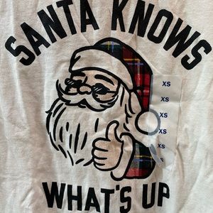 Old Navy NWT Christmas pajama shirt